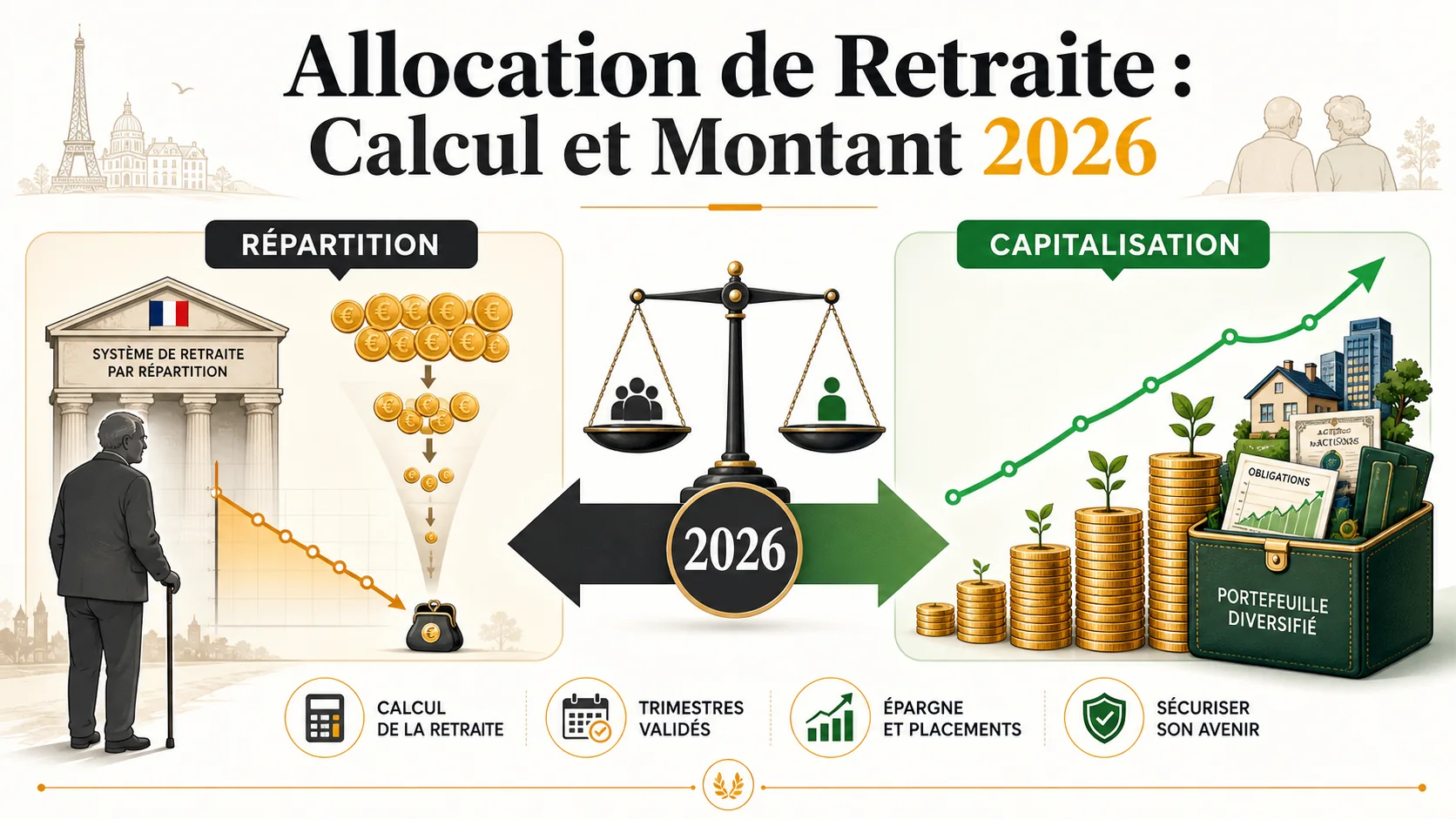 Allocation de Retraite : Calcul et Montant 2026