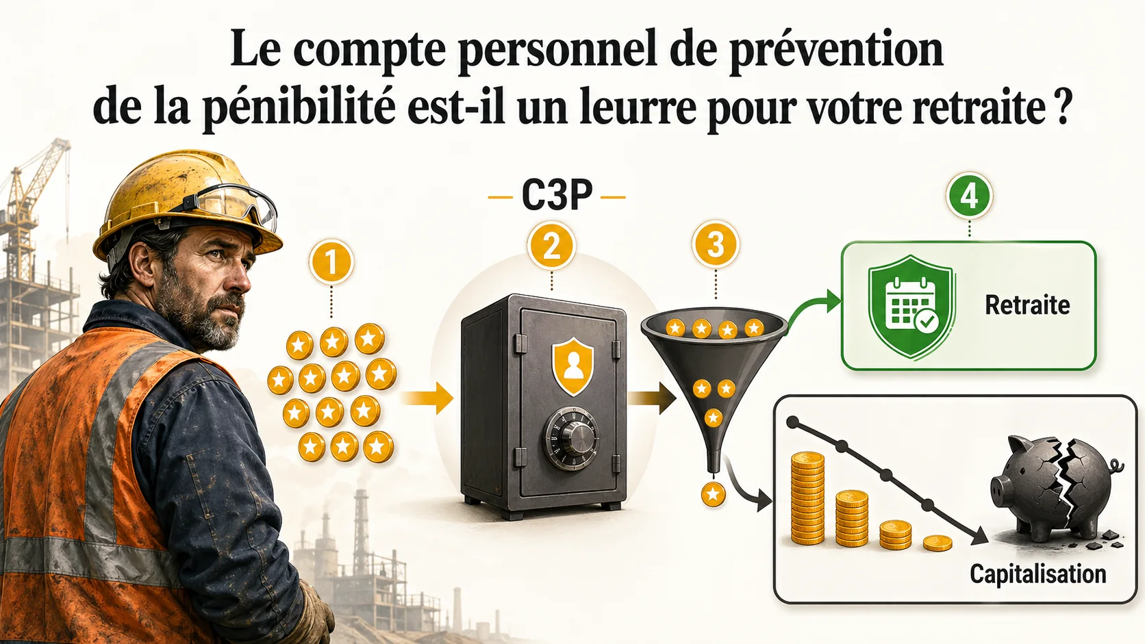 Le compte personnel de prévention de la pénibilité est-il un leurre pour votre retraite ?