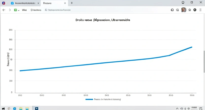 Graphique comparatif montrant deux courbes : une ligne plate représentant la croissance lente des droits à retraite, et une courbe exponentielle ascendante représentant la capitalisation d'une épargne investie. Les deux partent du même point mais l'écart se creuse considérablement après 15 ans.