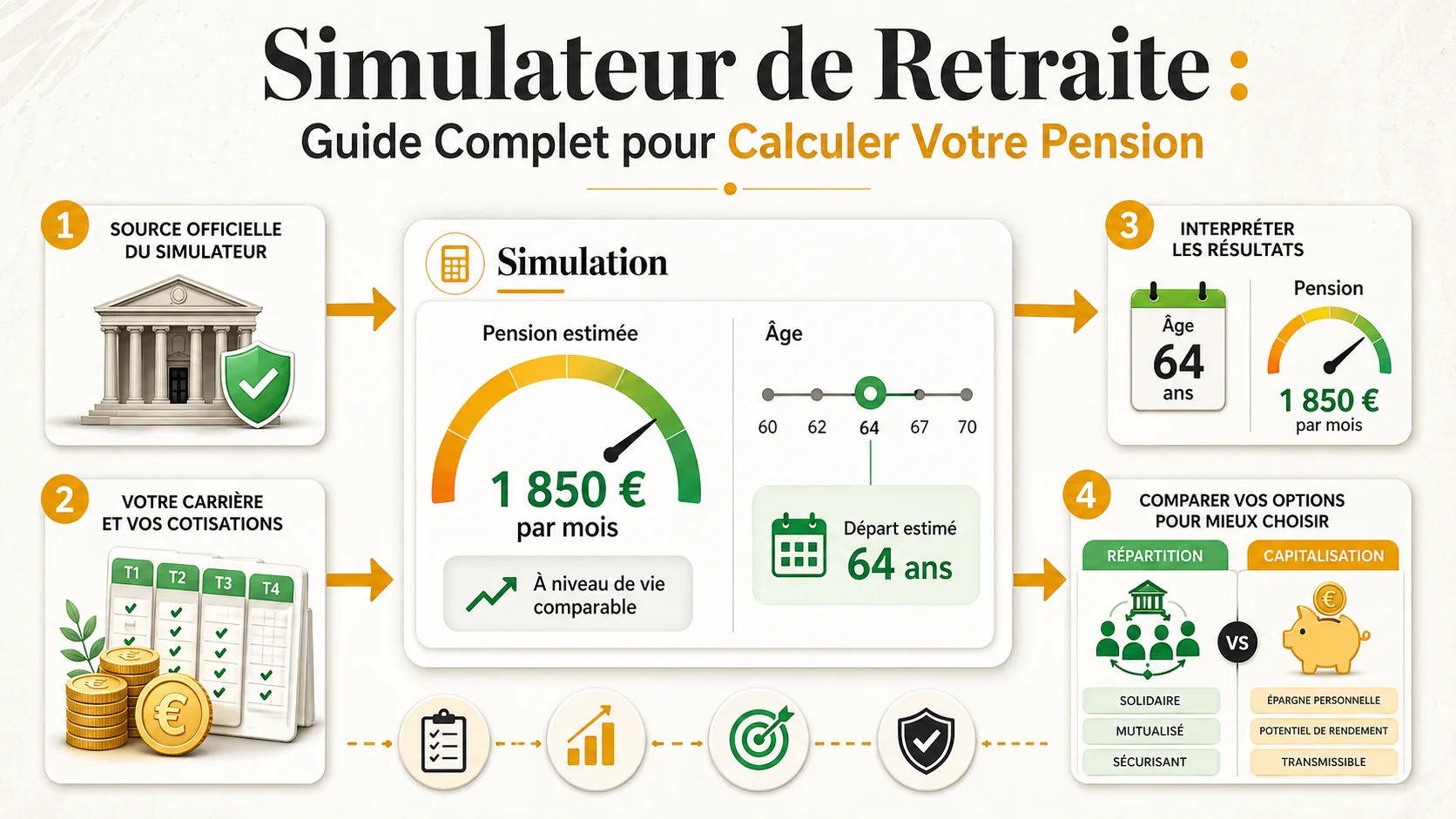 Simulateur de Retraite : Guide Complet pour Calculer Votre Pension
