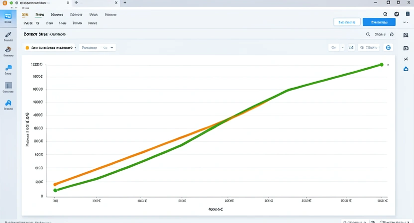 Graphique en courbes montrant l'écart grandissant entre une ligne plate "Pension Répartition" et une ligne exponentielle "Épargne Capitalisée"