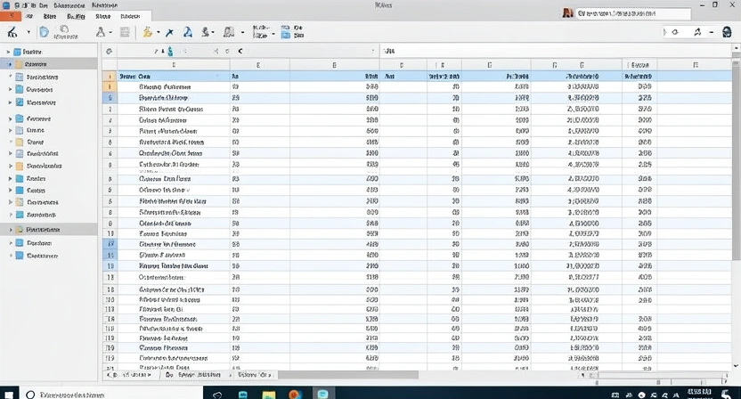 Capture d'écran d'un tableur Excel ou Google Sheets détaillant un calcul de rentabilité interne des cotisations retraite, avec colonnes pour l'âge, les cotisations annuelles, la pension projetée et la valeur actualisée nette (VAN)