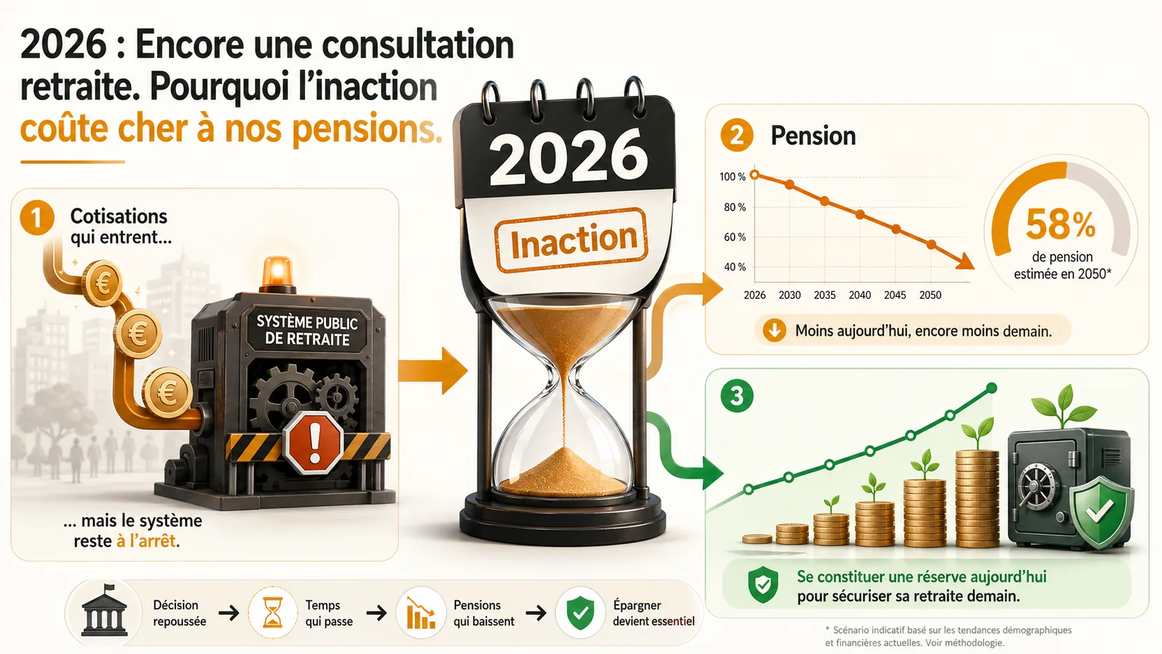 2026 : Le gouvernement annonce une nouvelle concertation sur la retraite. Pourquoi c'est une mauvaise nouvelle pour votre pension ?
