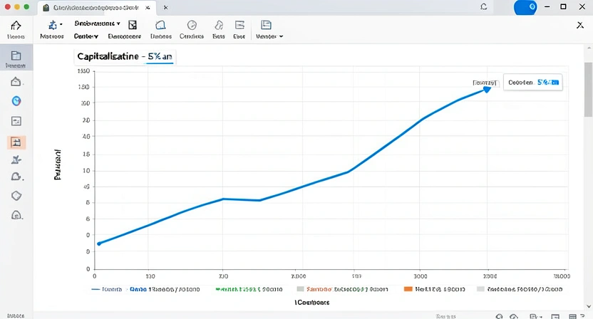 Graphique en barres comparant l'évolution d'un capital de 100 000€ investi à 5% annuel sur 30 ans vs la valeur actuelle d'une pension de répartition promise, avec une courbe de démographie vieillissante en arrière-plan