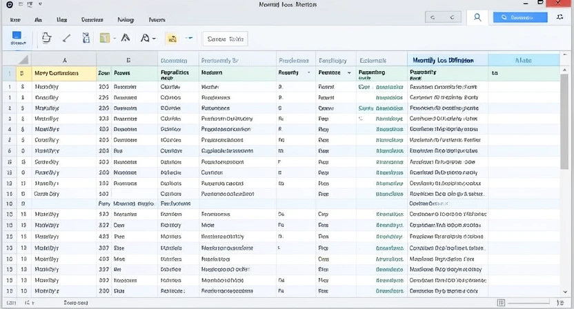 Capture d'écran d'un tableur Excel ou Google Sheets détaillant un calcul de perte de retraite post-divorce, avec des colonnes pour les cotisations, la valorisation en capitalisation, et la différence mensuelle.