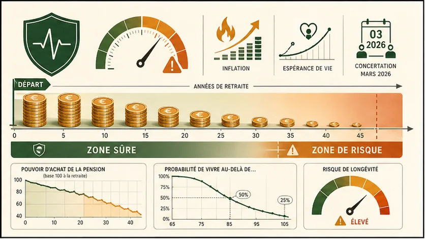 Le 'test de survie' de votre retraite : combien d'années de pension pouvez-vous vraiment vous permettre ?