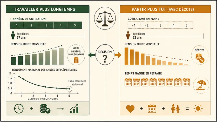 Faut-il vraiment travailler plus longtemps ? L'analyse coût-bénéfice qui remet en cause le dogme de l'allongement de la durée de cotisation